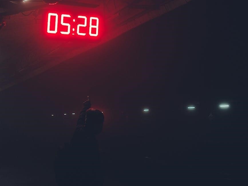 jall alarm clock manual